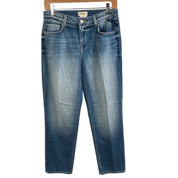 NWOT Lanston Mom Jeans Size 25 Super Soft Size 25 Blue Light Wash Jeans Classic - Picture 1 of 10